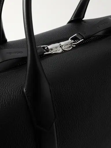 Tom Ford Full-Grain Leather Duffle Bag - Men | Thumbnail 4 Tom Ford Full-Grain Leather Duffle Bag - Men | Thumbnail 4