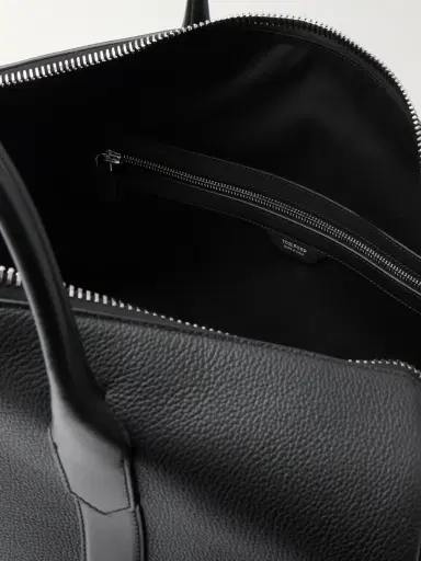 Tom Ford Full-Grain Leather Duffle Bag - Men | Thumbnail 5 Tom Ford Full-Grain Leather Duffle Bag - Men | Thumbnail 5