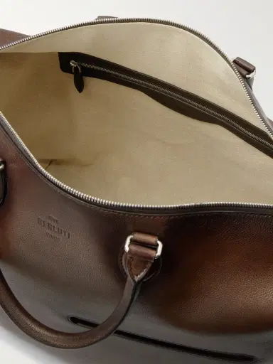 Berluti Toujours Venezia Softly Leather Weekend Bag - Men | Thumbnail 5 Berluti Toujours Venezia Softly Leather Weekend Bag - Men | Thumbnail 5