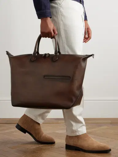 Berluti Toujours Venezia Softly Leather Weekend Bag - Men | Thumbnail 6 Berluti Toujours Venezia Softly Leather Weekend Bag - Men | Thumbnail 6