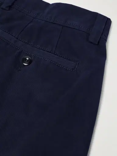 OFFICINE GÉNÉRALE Straight-Leg Garment-Dyed Cotton-Twill Trousers - Men | Thumbnail 5 OFFICINE GÉNÉRALE Straight-Leg Garment-Dyed Cotton-Twill Trousers - Men | Thumbnail 5
