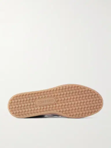 Tom Ford Archer Leather-Trimmed Suede Sneakers - Men | Thumbnail 4 Tom Ford Archer Leather-Trimmed Suede Sneakers - Men | Thumbnail 4