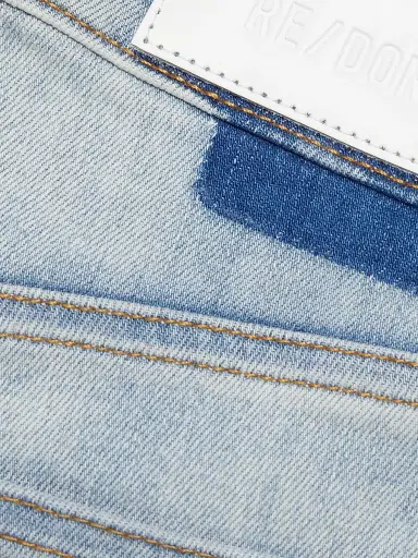 Re/done Women's 70s Crop Boot-Cut Jeans - Cielito | Thumbnail 7 Re/done Women's 70s Crop Boot-Cut Jeans - Cielito | Thumbnail 7