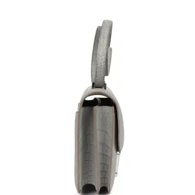 HERMÈS Hermes Constance 18 Gris Perle Matte Alligator Palladium Hardware | Thumbnail 3 HERMÈS Hermes Constance 18 Gris Perle Matte Alligator Palladium Hardware | Thumbnail 3