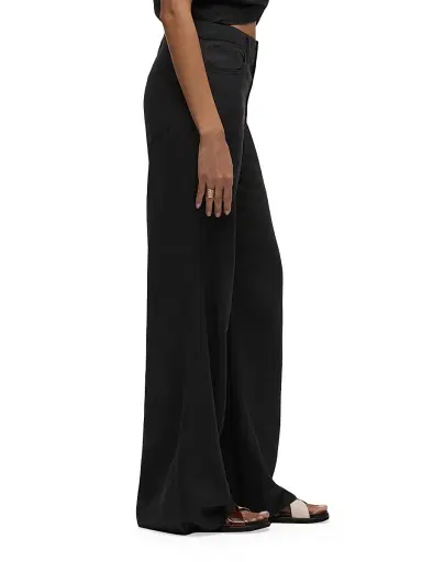 Hudson Jeans Women's Jodie Relaxed Wide-Leg Pants - Black | Thumbnail 5 Hudson Jeans Women's Jodie Relaxed Wide-Leg Pants - Black | Thumbnail 5