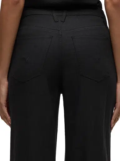 Hudson Jeans Women's Jodie Relaxed Wide-Leg Pants - Black | Thumbnail 8 Hudson Jeans Women's Jodie Relaxed Wide-Leg Pants - Black | Thumbnail 8