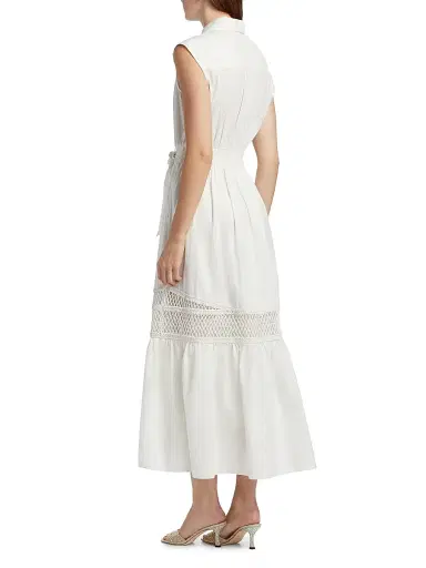 Ramy Brook Women's Celina Midi-Shirtdress - White | Thumbnail 5 Ramy Brook Women's Celina Midi-Shirtdress - White | Thumbnail 5