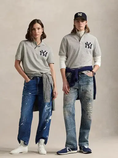 Polo Ralph Lauren Men's Yankees Cotton Polo Shirt | Thumbnail 8 Polo Ralph Lauren Men's Yankees Cotton Polo Shirt | Thumbnail 8