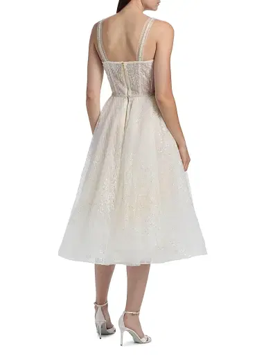 Bronx and Banco Women's Mademoiselle Bridal Midi-Dress - White | Thumbnail 5 Bronx and Banco Women's Mademoiselle Bridal Midi-Dress - White | Thumbnail 5