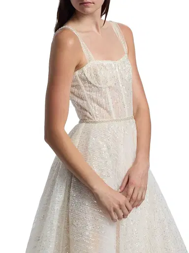Bronx and Banco Women's Mademoiselle Bridal Midi-Dress - White | Thumbnail 6 Bronx and Banco Women's Mademoiselle Bridal Midi-Dress - White | Thumbnail 6
