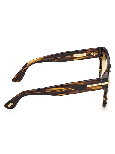 Tom Ford Women's Icon 55MM Square Sunglasses - Striped Brown | Thumbnail 7 Tom Ford Women's Icon 55MM Square Sunglasses - Striped Brown | Thumbnail 7