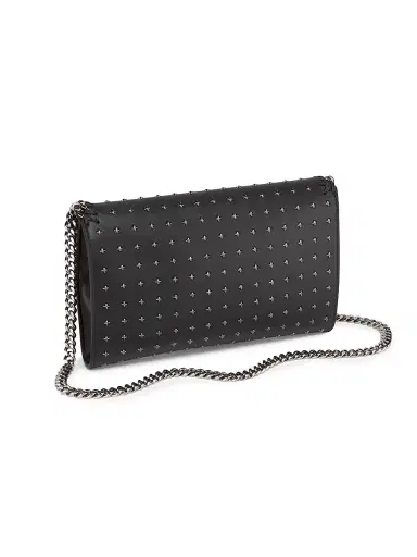 Stella McCartney Women's Falabella Stud Chain Wallet - Black | Thumbnail 3 Stella McCartney Women's Falabella Stud Chain Wallet - Black | Thumbnail 3