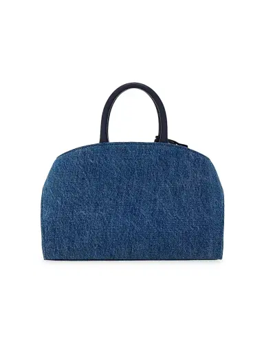 Ferragamo Women's Hug Mini Denim Handbag | Thumbnail 5 Ferragamo Women's Hug Mini Denim Handbag | Thumbnail 5