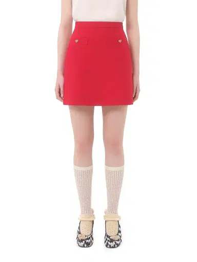 Valentino Garavani Women's Crepe Couture Skirt | Thumbnail 3 Valentino Garavani Women's Crepe Couture Skirt | Thumbnail 3