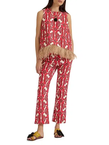 La DoubleJ Women's 24 / 7 Pants - Clover Red | Thumbnail 3 La DoubleJ Women's 24 / 7 Pants - Clover Red | Thumbnail 3