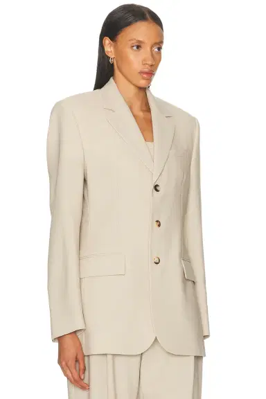 Wardrobe.NYC Light Longline Blazer | Thumbnail 2 Wardrobe.NYC Light Longline Blazer | Thumbnail 2
