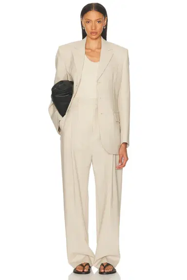 Wardrobe.NYC Light Longline Blazer | Thumbnail 4 Wardrobe.NYC Light Longline Blazer | Thumbnail 4