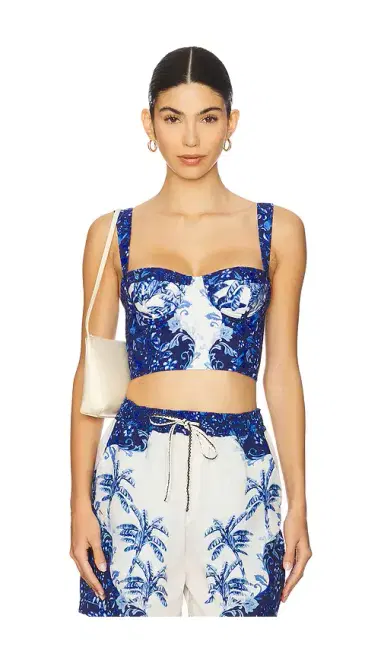 Agua Bendita x REVOLVE Lupe Crop Top | Thumbnail 1 Agua Bendita x REVOLVE Lupe Crop Top | Thumbnail 1
