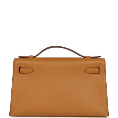 HERMÈS Hermes Kelly Pochette Sesame Swift Gold Hardware | Thumbnail 4 HERMÈS Hermes Kelly Pochette Sesame Swift Gold Hardware | Thumbnail 4