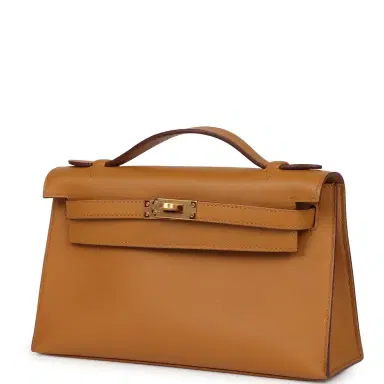HERMÈS Hermes Kelly Pochette Sesame Swift Gold Hardware | Thumbnail 5 HERMÈS Hermes Kelly Pochette Sesame Swift Gold Hardware | Thumbnail 5