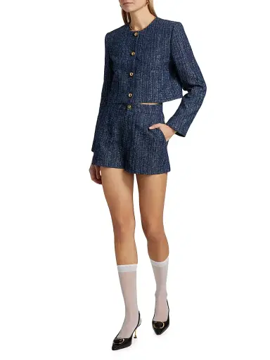 Frame Women's The Tweed Shorts | Thumbnail 2 Frame Women's The Tweed Shorts | Thumbnail 2
