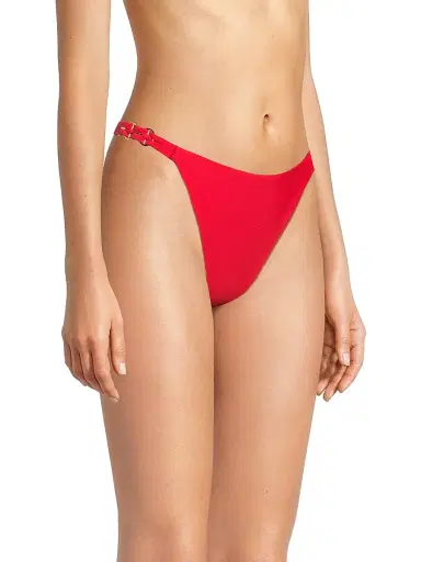Ramy Brook Women's Elli Bikini Bottom - Flame | Thumbnail 4 Ramy Brook Women's Elli Bikini Bottom - Flame | Thumbnail 4