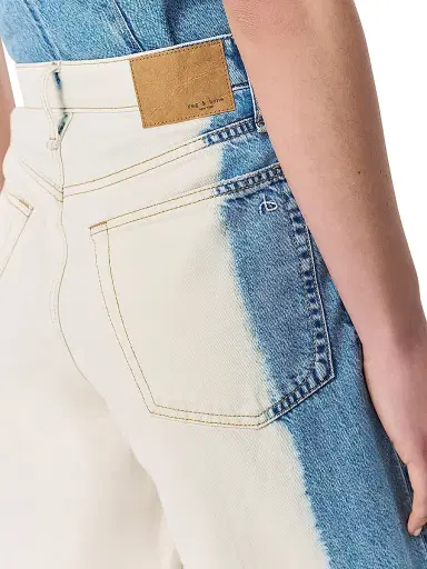 rag & bone Women's Featherweight Logan Mid-Rise Wide-Leg Jeans | Thumbnail 6 rag & bone Women's Featherweight Logan Mid-Rise Wide-Leg Jeans | Thumbnail 6