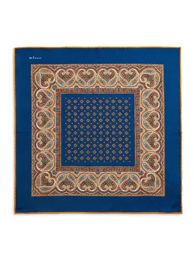 Kiton Men's Silk Pocket Square | Thumbnail 2 Kiton Men's Silk Pocket Square | Thumbnail 2
