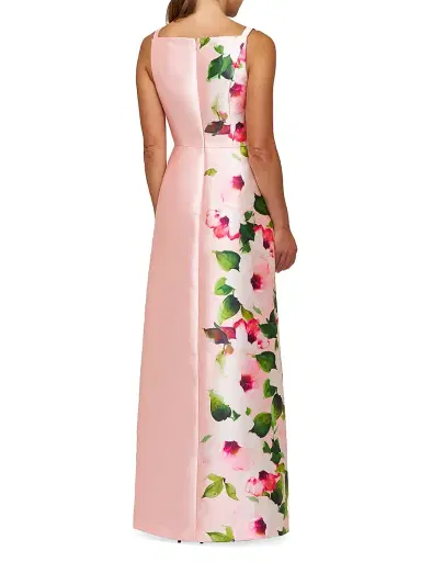 Kay Unger Women's Barbara Walk Thru Gown - Misty Rose | Thumbnail 5 Kay Unger Women's Barbara Walk Thru Gown - Misty Rose | Thumbnail 5