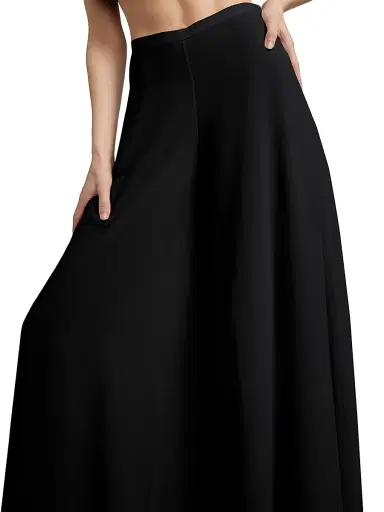 Lapointe Women's Georgette Wide-Leg Pants - Black - Size 8 | Thumbnail 6 Lapointe Women's Georgette Wide-Leg Pants - Black - Size 8 | Thumbnail 6