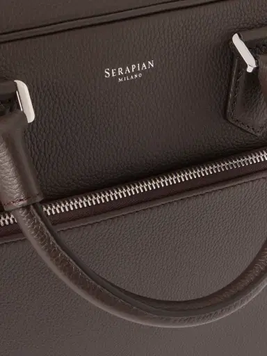 Serapian Full-Grain Leather Briefcase - Men | Thumbnail 4 Serapian Full-Grain Leather Briefcase - Men | Thumbnail 4