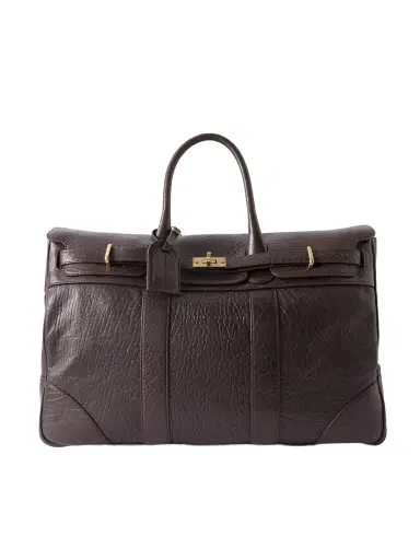 Brunello Cucinelli Panelled Full-Grain Leather Weekend Bag - Men | Thumbnail 1 Brunello Cucinelli Panelled Full-Grain Leather Weekend Bag - Men | Thumbnail 1