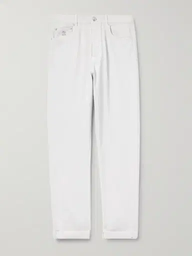 Brunello Cucinelli Slim-Fit Jeans - Men | Thumbnail 2 Brunello Cucinelli Slim-Fit Jeans - Men | Thumbnail 2