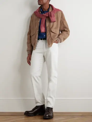 Brunello Cucinelli Slim-Fit Jeans - Men | Thumbnail 3 Brunello Cucinelli Slim-Fit Jeans - Men | Thumbnail 3