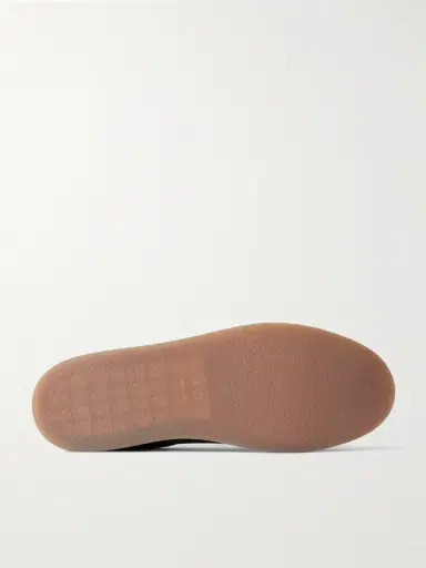 Brunello Cucinelli Leather-Trimmed Suede Sneakers - Men | Thumbnail 3 Brunello Cucinelli Leather-Trimmed Suede Sneakers - Men | Thumbnail 3
