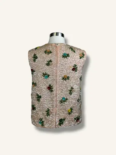 Jen Wonders Studio Sequin floral top | Thumbnail 12 Jen Wonders Studio Sequin floral top | Thumbnail 12