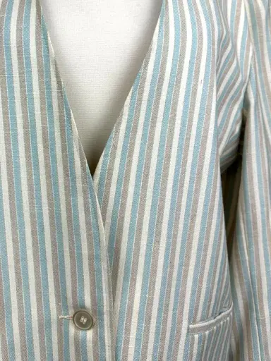 Jen Wonders Studio Striped blazer | Thumbnail 11 Jen Wonders Studio Striped blazer | Thumbnail 11