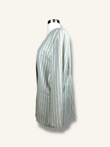 Jen Wonders Studio Striped blazer | Thumbnail 14 Jen Wonders Studio Striped blazer | Thumbnail 14