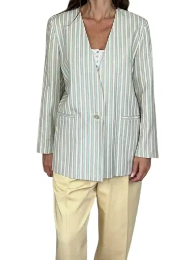 Jen Wonders Studio Striped blazer | Thumbnail 1 Jen Wonders Studio Striped blazer | Thumbnail 1