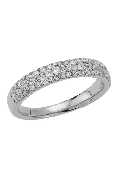 DANA REBECCA DESIGNS Large Diamond Sylvie Rose Ring - White Gold | Thumbnail 1 DANA REBECCA DESIGNS Large Diamond Sylvie Rose Ring - White Gold | Thumbnail 1