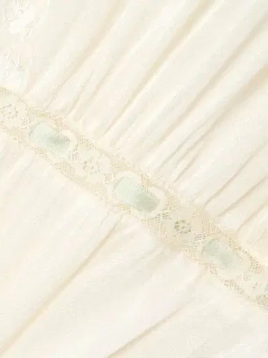 Chloé Lace-trimmed Silk-charmeuse Top | Thumbnail 5 Chloé Lace-trimmed Silk-charmeuse Top | Thumbnail 5
