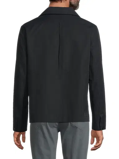 Vince Men's Cotton-Blend Shirt Jacket - Coastal | Thumbnail 5 Vince Men's Cotton-Blend Shirt Jacket - Coastal | Thumbnail 5