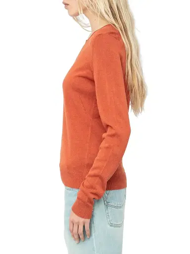 Zadig & Voltaire Women's Sayan Vico Keyhole Sweater - Sienna | Thumbnail 4 Zadig & Voltaire Women's Sayan Vico Keyhole Sweater - Sienna | Thumbnail 4