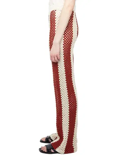 Zadig & Voltaire Women's Pia Knit Striped Cotton Pants | Thumbnail 4 Zadig & Voltaire Women's Pia Knit Striped Cotton Pants | Thumbnail 4