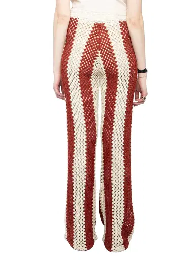 Zadig & Voltaire Women's Pia Knit Striped Cotton Pants | Thumbnail 5 Zadig & Voltaire Women's Pia Knit Striped Cotton Pants | Thumbnail 5