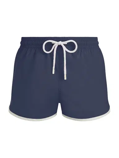 Vilebrequin Men's Unis Light Swim Shorts - Bleumarine - Size XL | Thumbnail 1 Vilebrequin Men's Unis Light Swim Shorts - Bleumarine - Size XL | Thumbnail 1