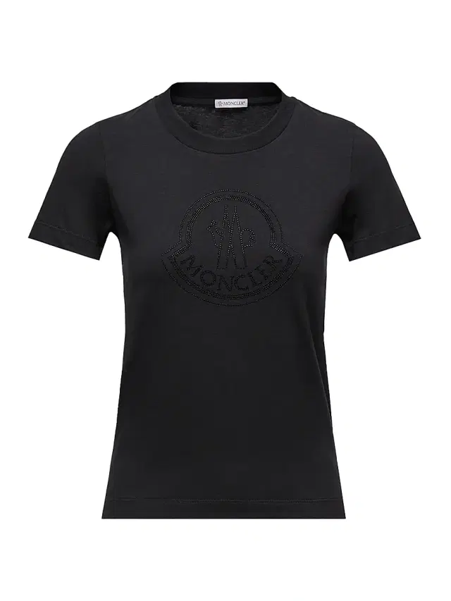 Women's Cotton Crewneck T-Shirt - Black Women's Cotton Crewneck T-Shirt - Black