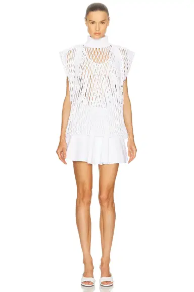 ALAÏA Skater Dress | Thumbnail 4 ALAÏA Skater Dress | Thumbnail 4
