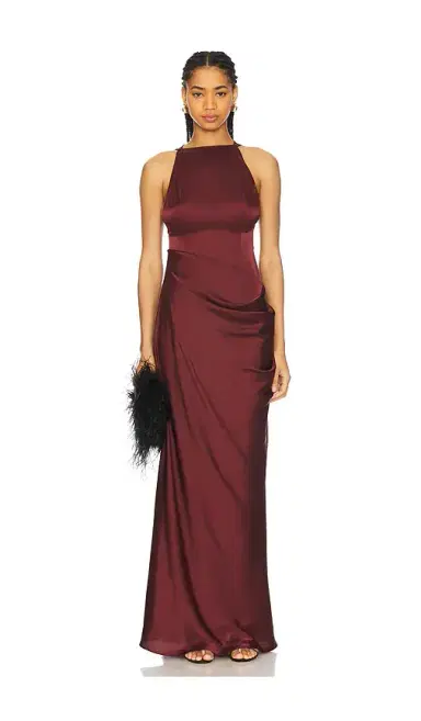 Ceren Ocak Satin Dress | Thumbnail 1 Ceren Ocak Satin Dress | Thumbnail 1