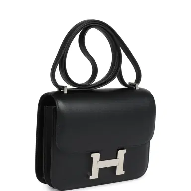 HERMÈS Hermes Constance 18 Black Tadelakt Palladium Hardware | Thumbnail 2 HERMÈS Hermes Constance 18 Black Tadelakt Palladium Hardware | Thumbnail 2